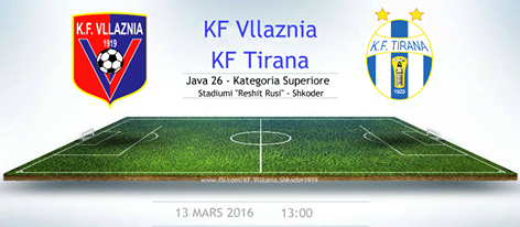 Java 26: KF Vllaznia - KF Tirana